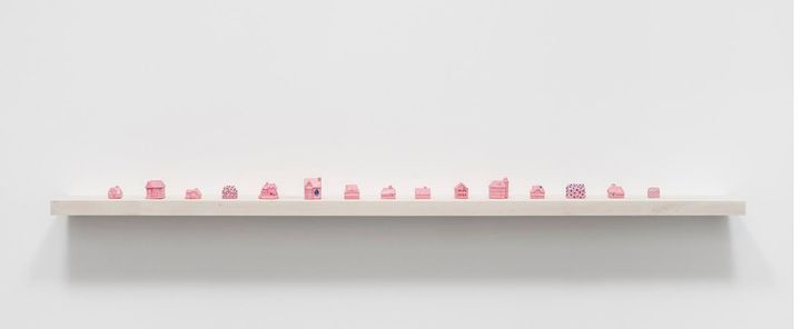 박소영, Little Pink House, 2025, mixed media, variable dimensions *재판매 및 DB 금지