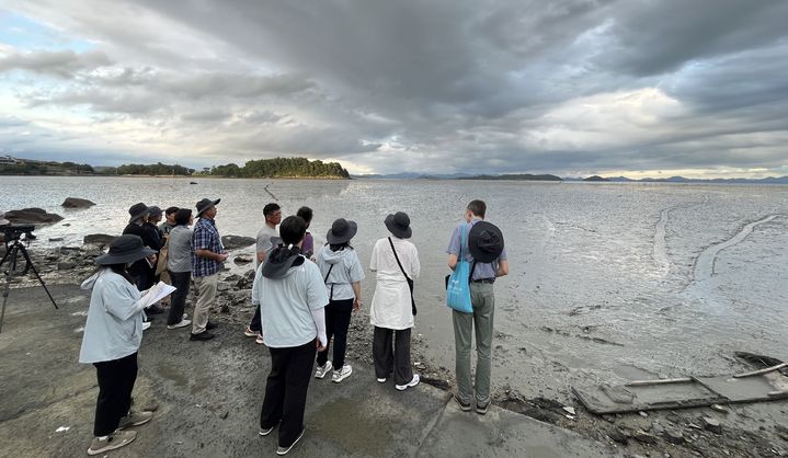 [고흥=뉴시스] 고흥 갯벌 현장 실사. (사진 = 전남도 제공). 2025.10.02. photo@newsis.com *재판매 및 DB 금지