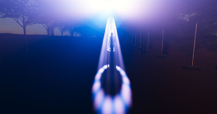 라이트 플로우_크리에이티브 합, 레이저, 키네틱 서클조명, 2025 *재판매 및 DB 금지