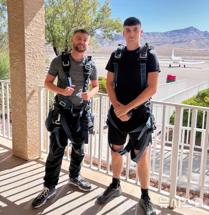 [뉴시스] 미국 라스베이거스에서 스카이다이빙을 하던 중 낙하산이 열리지 않아 추락하는 사고가 발생했다.(사진=고펀드미) 