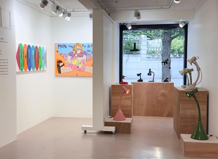 호리아트스페이스, '기억의 표면:물성과 감정' 전시 전경 *재판매 및 DB 금지