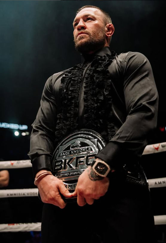 [뉴시스]백악관에서 열릴 예정인 UFC 경기를 앞두고 전 UFC 챔피언 코너 맥그리거가 파격적인 조건을 내걸며 출전 의사를 밝혔다.(사진=인스타그램/@thenotoriousmma 캡쳐).2025.10.02 *재판매 및 DB 금지