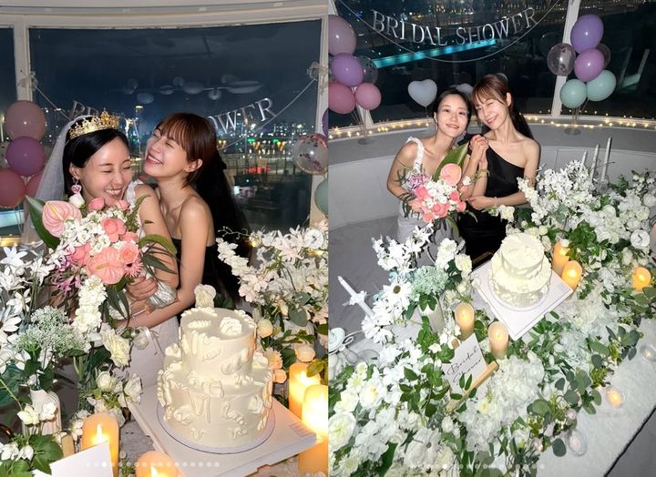 [서울=뉴시스] 그룹 '카라' 멤버 허영지가 언니 허송연의 결혼을 앞둔 소감을 밝혔다. (사진=허영지 인스타그램 캡처) 2025.10.03. photo@newsis.com *재판매 및 DB 금지
