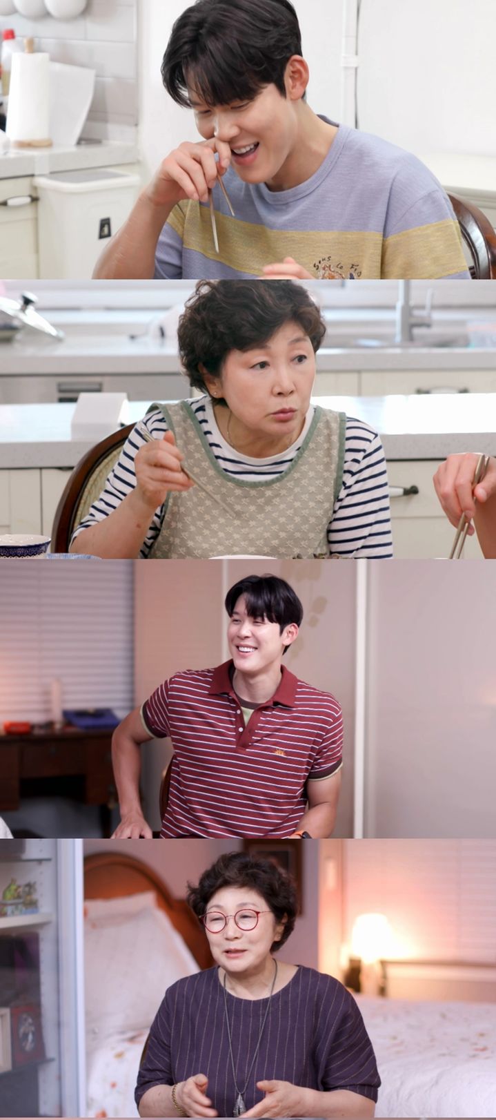 [서울=뉴시스] 대한민국을 빛낸 전 수영선수 박태환이 어머니와 함께 3일 오후 8시 30분 방송되는 KBS 2TV 예능물 '신상출시 편스토랑'에 출연한다. (사진=KBS 2TV '신상출시 편스토랑' 제공) 2025.10.03. photo@newsis.com *재판매 및 DB 금지