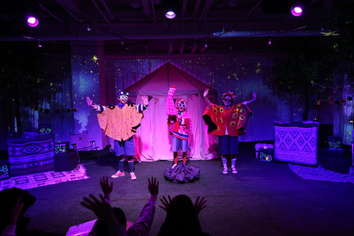 [광주=뉴시스] 국립아시아문화전당재단(ACC재단) '몬스터캠프' 어린이 공연. (사진=ACC재단 제공) 2025.10.04. photo@newsis.com *재판매 및 DB 금지