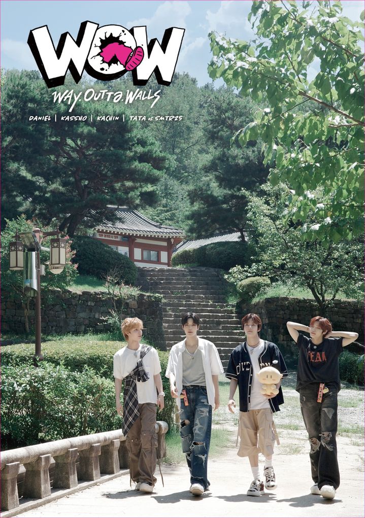 [서울=뉴시스] SM엔터테인먼트의 남자 연습생 팀 SMTR25이 첫 자체 콘텐츠 'W.O.W!'(더블유 오 더블유)를 론칭한다. (사진=SM엔터테인먼트 제공) 2025.10.03. photo@newsis.com *재판매 및 DB 금지