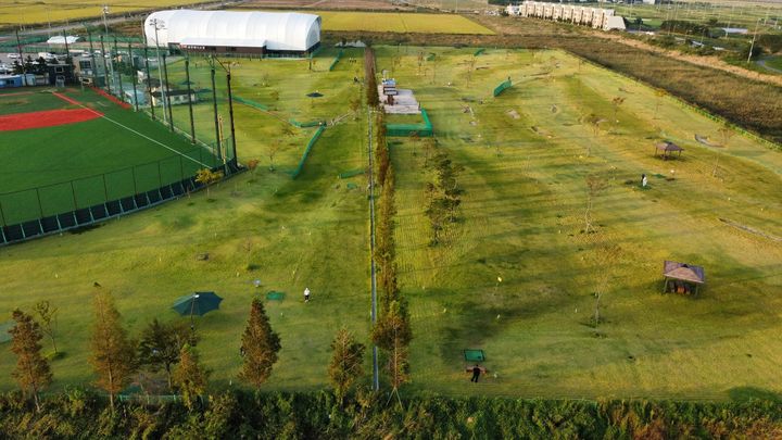 [태안=뉴시스] 김덕진 기자=태안군파크골프장 전경. 2025.10.06. spark@newsis.com *재판매 및 DB 금지
