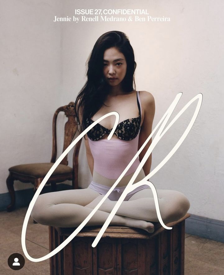 [서울=뉴시스] 제니. (사진=CR Fashion Book 제공, 제니 인스타그램 캡처) 2025.10.04. photo@newsis.com *재판매 및 DB 금지