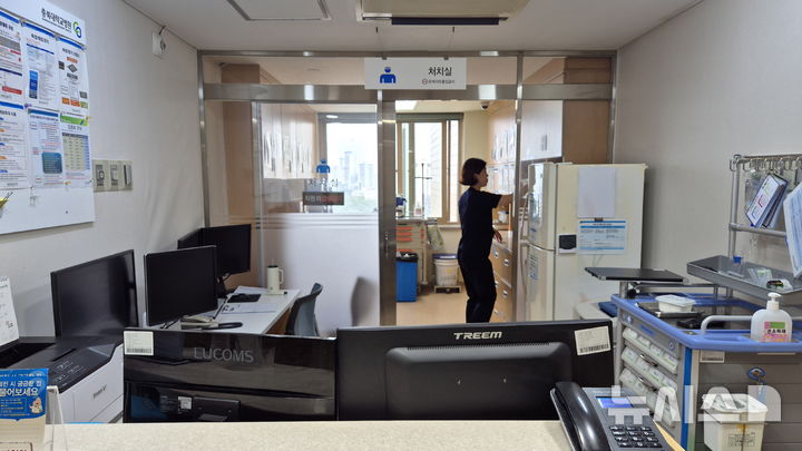 [청주=뉴시스] 연현철 기자 = 지난 4일 충북대학교병원 본관 9층 호스피스 병동의 모습. 2025.10.06. yeon0829@newsis.com 