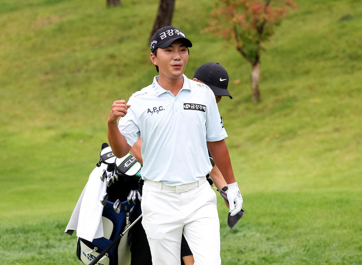 [서울=뉴시스] 한국프로골프(KPGA) 투어 경북오픈에서 우승한 옥태훈. (사진=KPGA 홈페이지 캡처) 2025.10.04. photo@newsis.com *재판매 및 DB 금지