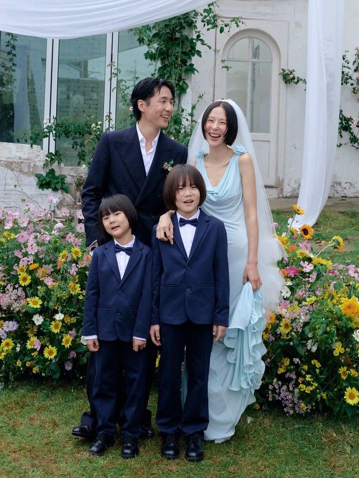 결혼식 영상 공개한 김나영 "너무 다정하고 사랑스럽게"