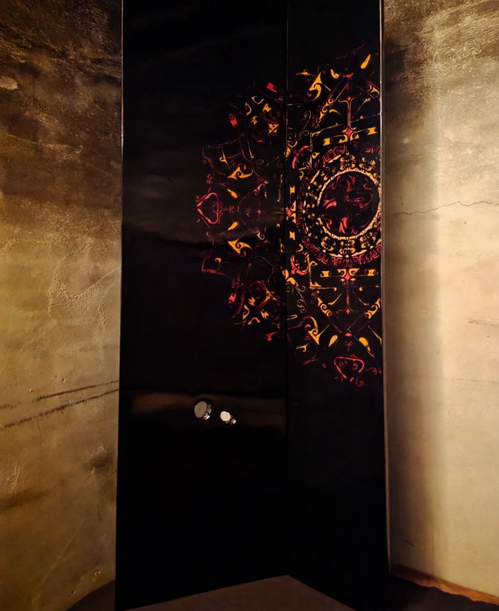 [서산=뉴시스] 울림(목태, 옻칠). 1999~2025. (사진=서해미술관 제공) 2025.10.04. photo@newsis.com *재판매 및 DB 금지