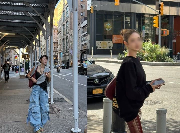 [서울=뉴시스] 배우 변정수가 딸과 함께한 뉴욕 소호 나들이 근황을 전했다. (사진=변정수 인스타그램 캡처) 2025.10.05. photo@newsis.com *재판매 및 DB 금지