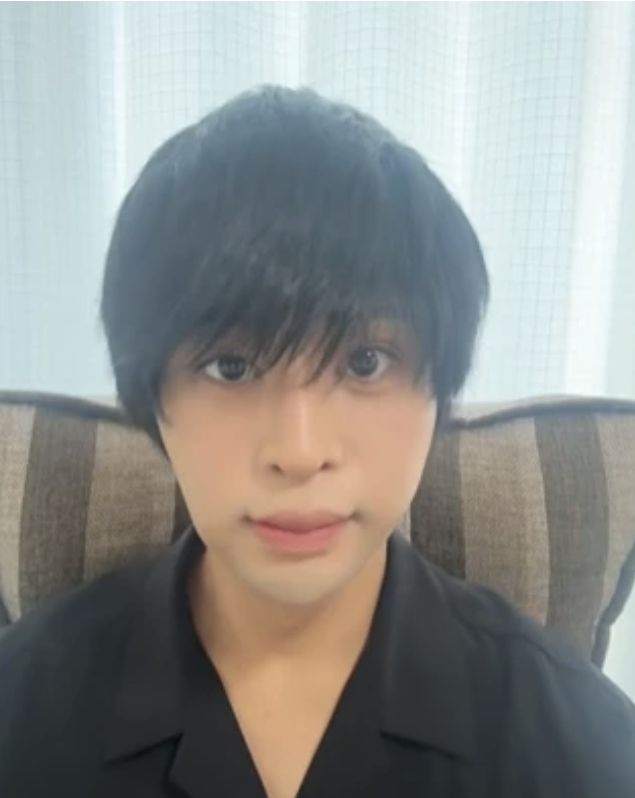 [서울=뉴시스]800만엔(약 7500만원)을 들여 얼굴 성형을 한 일본 남성 '토시키'씨의 성형 후 모습.(사진출처: 마이도나뉴스 홈페이지 캡처) 2025.10.06.