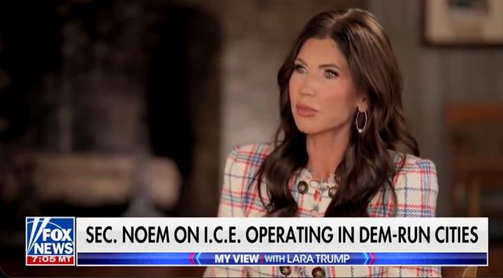 [서울=뉴시스] 크리스티 놈 국토안보부 장관. *재판매 및 DB 금지