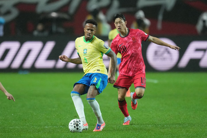 [서울=AP/뉴시스] 축구 국가대표 미드필더 이재성. 2025.10.10.