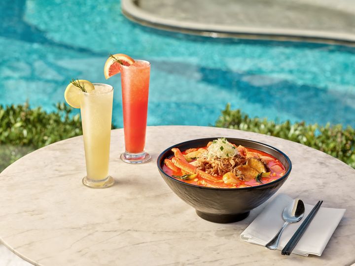 [서울=뉴시스] 제주신라호텔 풀사이드 바 시그니처 고메. (사진=호텔신라 제공) *재판매 및 DB 금지