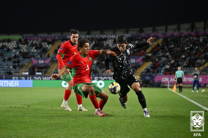 [서울=뉴시스] 한국 20세 이하(U-20) 축구대표팀의 배현서. (사진=대한축구협회 제공)