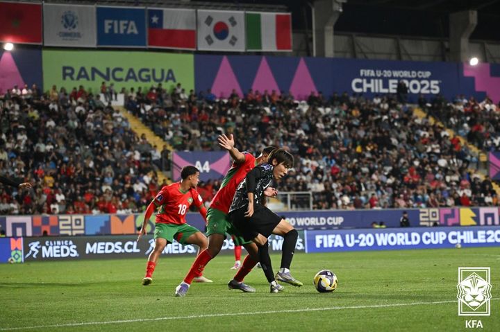 [서울=뉴시스] 한국 20세 이하(U-20) 축구대표팀의 김현민. (사진=대한축구협회 제공) 