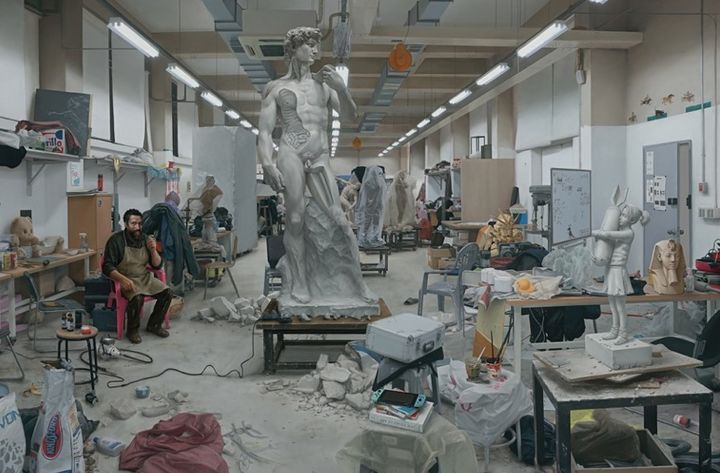 권능 Kwon Neung, From Studio Chaos, 2025, oil on canvas, 92 x 135cm Courtesy of the artist, Image provided by ATELIER AKI *재판매 및 DB 금지