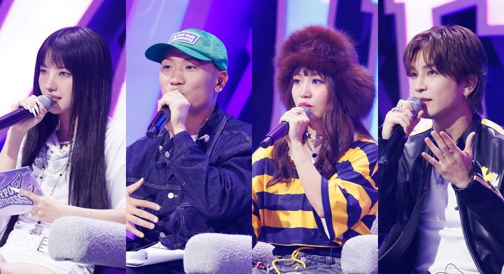 [서울=뉴시스] 엠넷이 한일 합작 서바이벌 프로그램 '언프리티 랩스타: 힙팝 프린세스'를 오는 16일 오후 9시50분 첫 방송한다고 10일 밝혔다. 사진은 프로듀서로 참여하는 '아이들' 소연, '다이나믹듀오' 개코, 일본 안무가 리에하타, 일본 그룹 '산다이메 제이소울 브라더스'( J SOUL BROTHERS III) 멤버 이와타 다카노리. (사진=엠넷 제공) 2025.10.10. photo@newsis.com *재판매 및 DB 금지