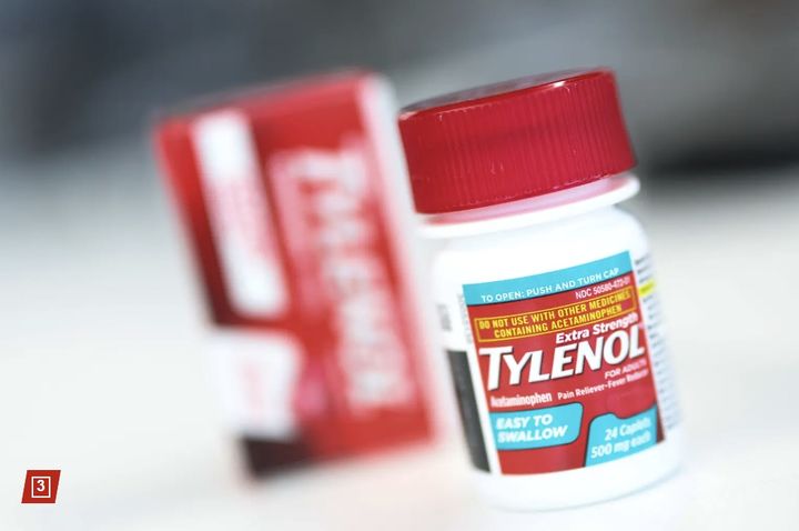 [서울=뉴시스]타이레놀.(사진출처: 뉴욕포스트 캡처) 2025.10.10.