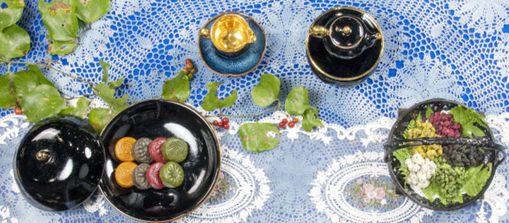 [진주=뉴시스]2024년도 진주 차식 경연대회 대상작.(사진=진주연합차인회 제공).2025.10.10.photo@newsis.com *재판매 및 DB 금지