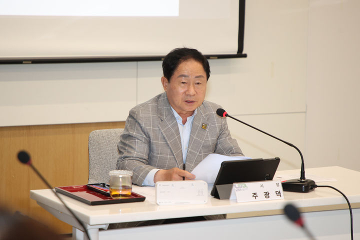 주광덕 남양주시장. (사진=남양주시 제공) photo@newsis.com *재판매 및 DB 금지