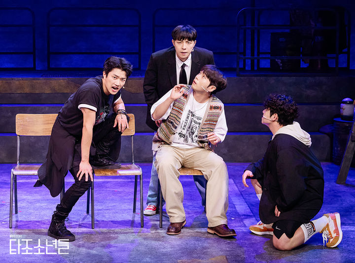 뮤지컬 '타조 소년들' 공연 사진. (사진=뉴프로덕션 제공) *재판매 및 DB 금지