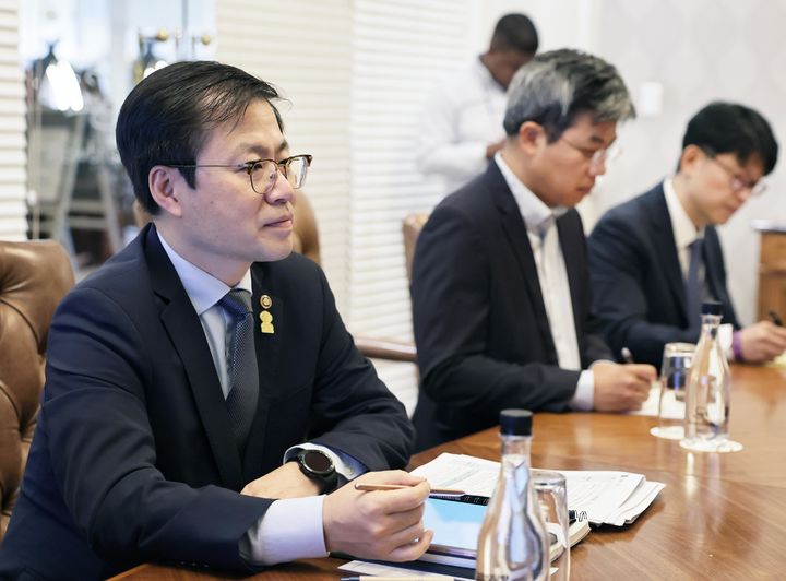 [서울=뉴시스] 정병혁 기자 = 여한구 산업통상부 통상교섭본부장(사진=산업통상부 제공) 2025.10.10. photo@newsis.com *재판매 및 DB 금지