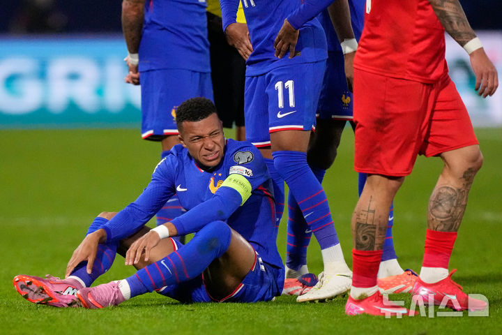 [파리=AP/뉴시스] 프랑스 남자 축구 대표팀의 킬리안 음바페. 2025.10.10.