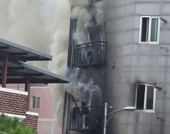 화재 현장(사진=경기도소방재난본부 제공) *재판매 및 DB 금지