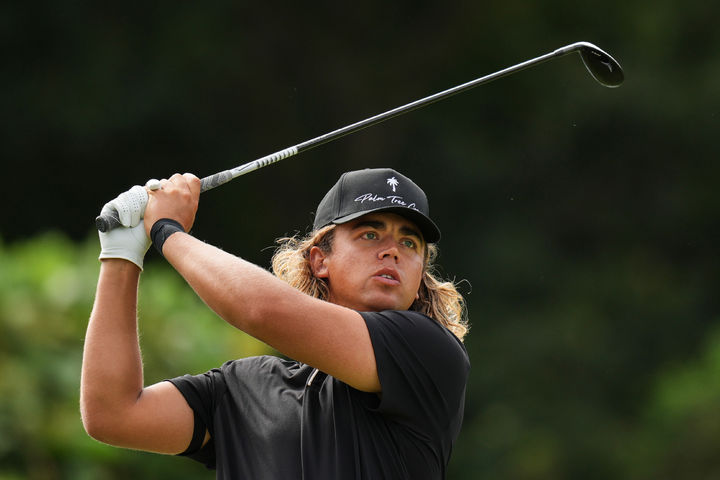 [요코하마=AP/뉴시스]PGA 투어 개릭 히고. 2025.10.12.