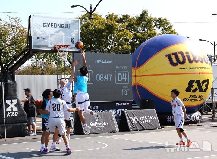 'KXO 3x3 경주 STOP' 농구대회