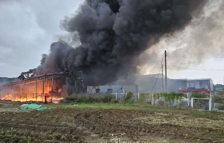 화재 현장(사진=경기도소방재난본부 제공) *재판매 및 DB 금지