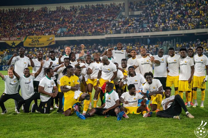 [서울=뉴시스]가나, 아프리카에서 5번째로 북중미월드컵행. (사진=가나축구협회 소셜미디어 캡처) 2025.10.13. photo@newsis.com *재판매 및 DB 금지