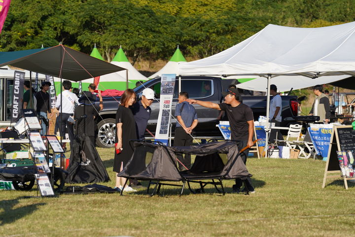 [해남=뉴시스] 2024년 전남캠핑관광박람회. (사진=뉴시스 DB). photo@newsis.com *재판매 및 DB 금지