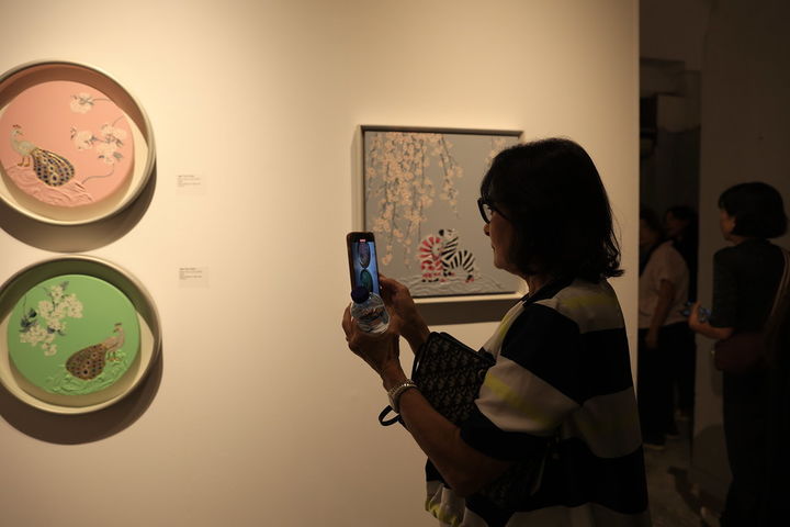 이집트 카이로 현대미술제 ‘CIAD' 주빈국 한국 전시 전경. 사진=한국국제문화교류진흥원 제공 *재판매 및 DB 금지