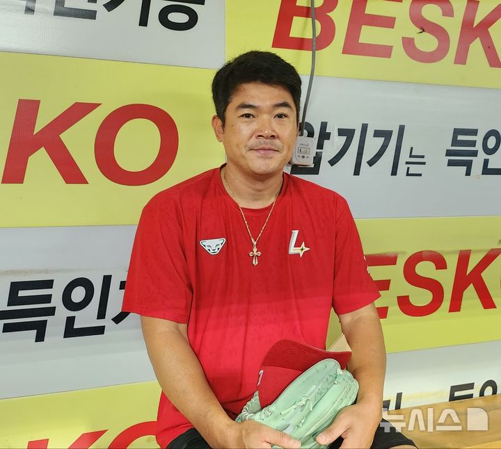 [대구=뉴시스] 박윤서 기자 = 프로야구 SSG 랜더스의 투수 노경은. 2025.10.13.