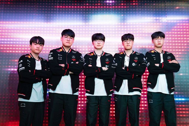 T1 팀 사진