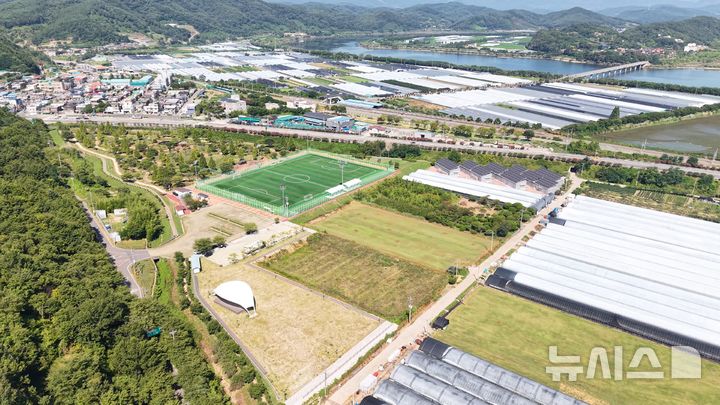 [진주=뉴시스]경남 사천시 물빛여가공원 조성사업 예정지.(사진=경남도 제공) 2025.10.14. photo@newsis.com