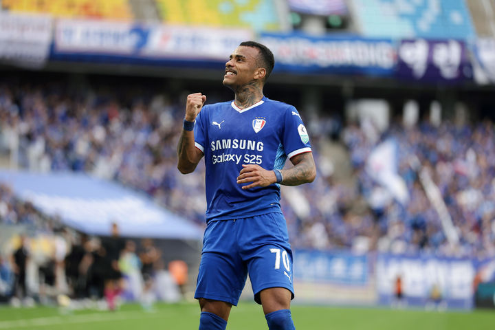 [서울=뉴시스] 프로축구 K리그2 수원삼성의 세라핌. (사진=한국프로축구연맹 제공) *재판매 및 DB 금지