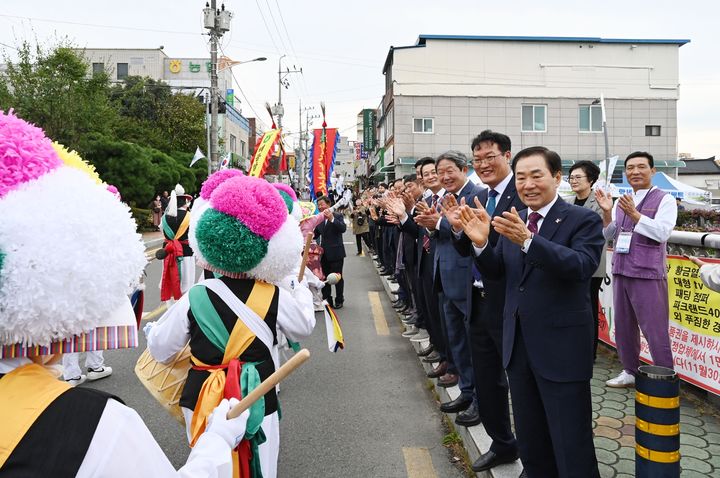 [창녕=뉴시스] 지난해 비사벌문화제. (사진= 창녕군 제공) 2025.10.14. photo@newsis.com *재판매 및 DB 금지