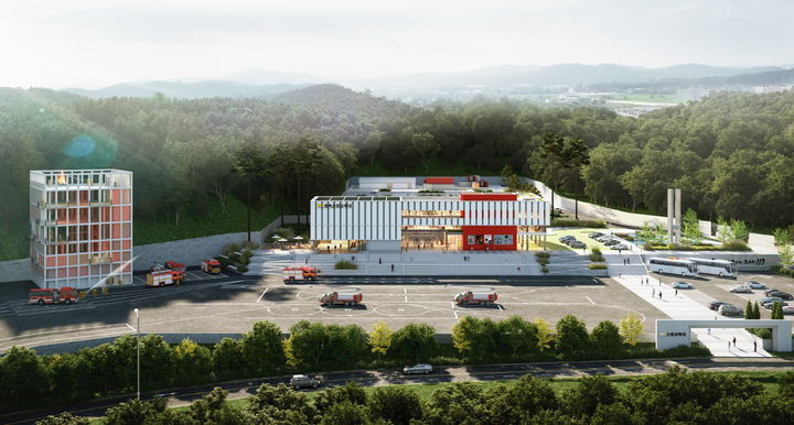 충북소방교육대 조감도 *재판매 및 DB 금지