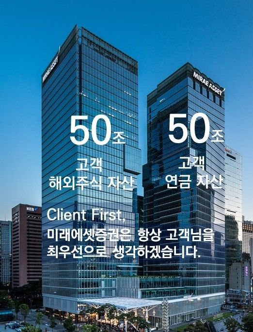 미래에셋증권, 연금자산 50조·해외주식 50조 돌파