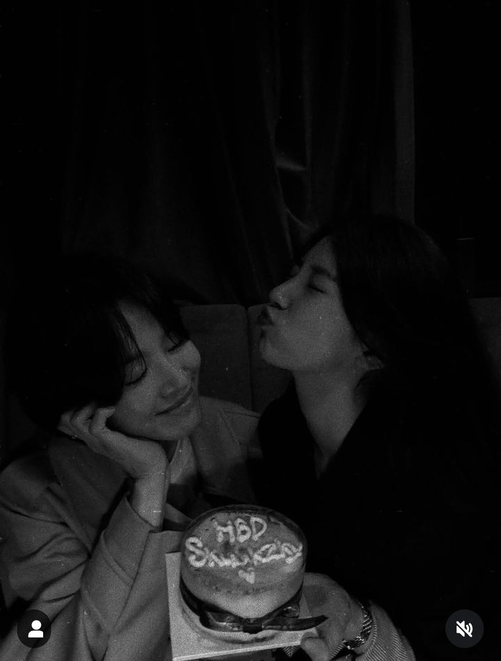 [서울=뉴시스] 송혜교(왼쪽), 수지. (사진=수지 인스타그램 캡처) 2025.10.14. photo@newsis.com *재판매 및 DB 금지