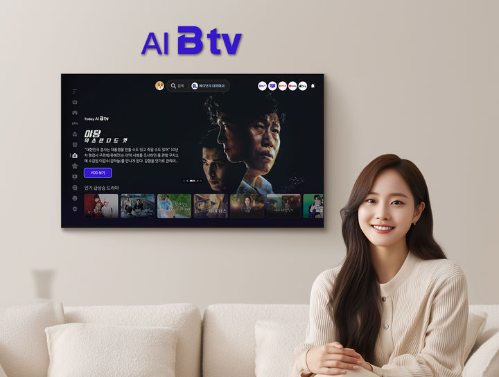 SK브로드밴드가 인공지능(AI)를 활용해 B tv 고객의 불편사항을 미리 찾아내 해결하는 새로운 품질관리 시스템(AQUA)을 도입한다고 15일 밝혔다. (사진=SK브로드밴드 제공) *재판매 및 DB 금지