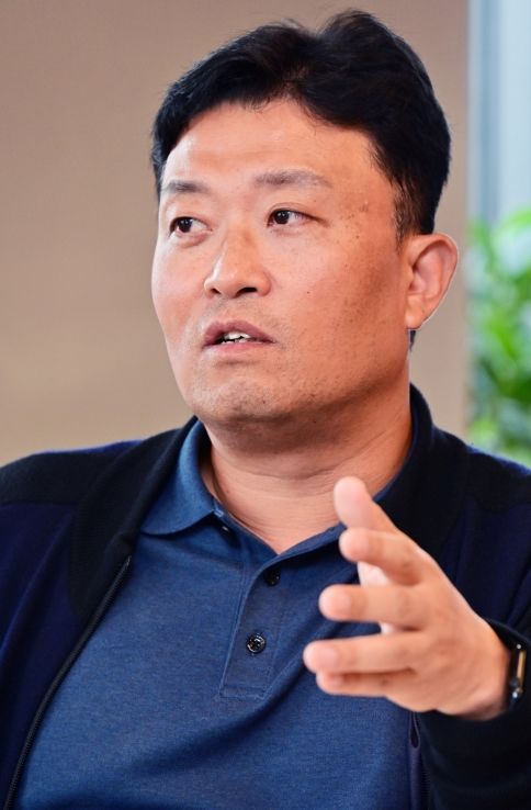 [서울=뉴시스]임정수 LG전자 HS사업본부 HS/ES구독사업담당 상무가 14일 서울 여의도 LG트윈타워에서 뉴시스와 인터뷰하고 있다. (사진 = LG전자) 2025.10.15. photo@newsis.com  *재판매 및 DB 금지