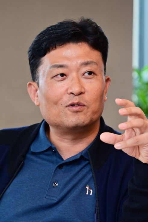 [서울=뉴시스]임정수 LG전자 HS사업본부 HS/ES구독사업담당 상무가 14일 서울 여의도 LG트윈타워에서 뉴시스와 인터뷰하고 있다. (사진 = LG전자) 2025.10.15. photo@newsis.com  *재판매 및 DB 금지