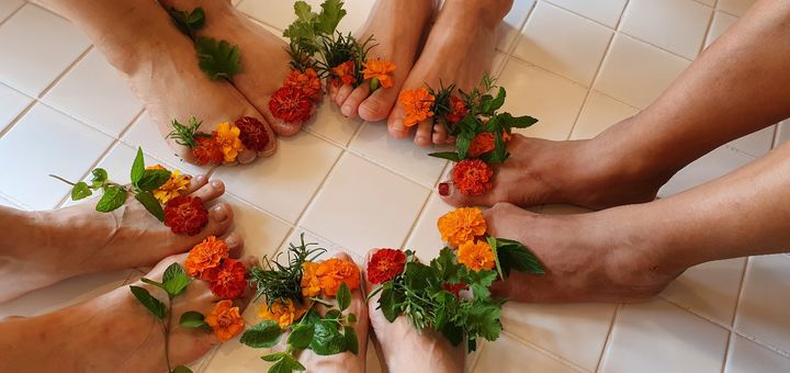 [세종=뉴시스] 전북 순창의 올레오 치유농장의 활동 모습. (사진 = 농진청 제공) 2025.10.15. *재판매 및 DB 금지